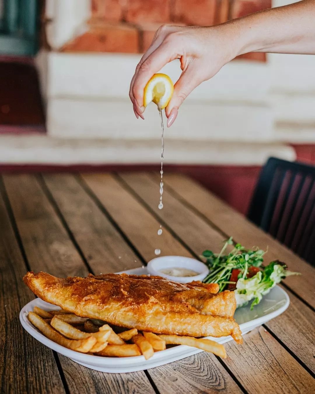 Join us tomorrow for our Fish &amp; Chips Special! The perfect Friday night deal for just $25.

For bookings click the link in our bio.