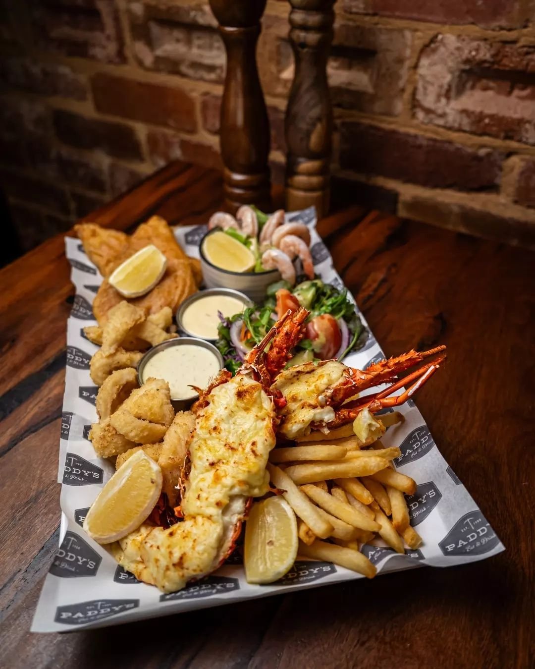 We&rsquo;ve got monthly platter specials rolling in for a good time, not a long time!

To kick things off we have our Seafood Platter, complete with lobster mornay, battered barramundi, salt and pepper squid, prawn cocktail, with chips, salad, tartar