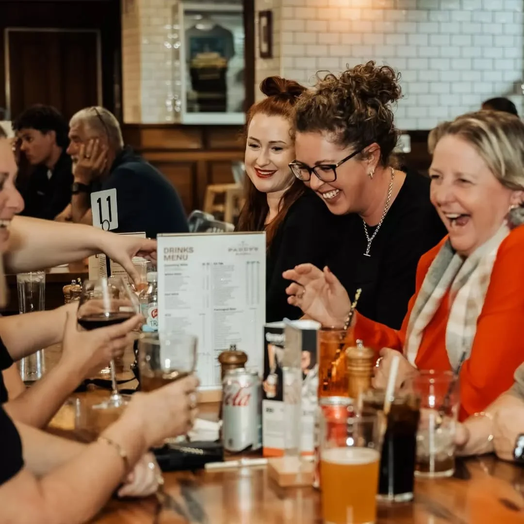 The best place in Kal for a long table catch up with mates! We always have room for everyone at Paddy's&nbsp;★

For bookings head to the link in our bio.