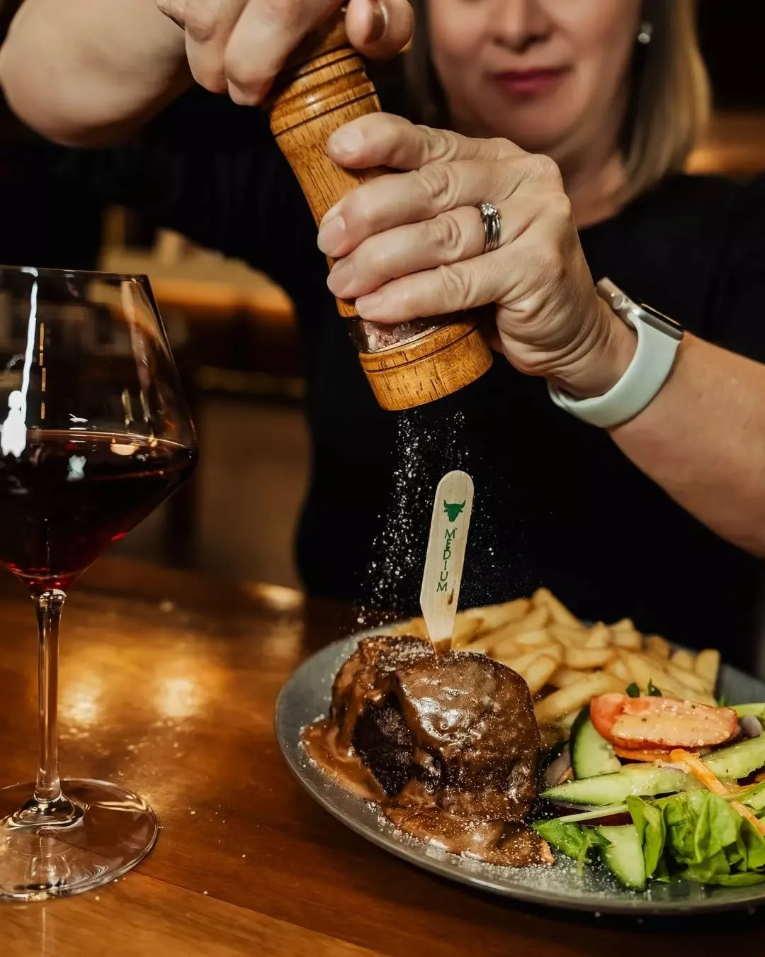 Juicy, tender, and cooked to perfection 🥩

Whether you like it rare, medium, or well-done, Paddy&rsquo;s steaks hit every mark!