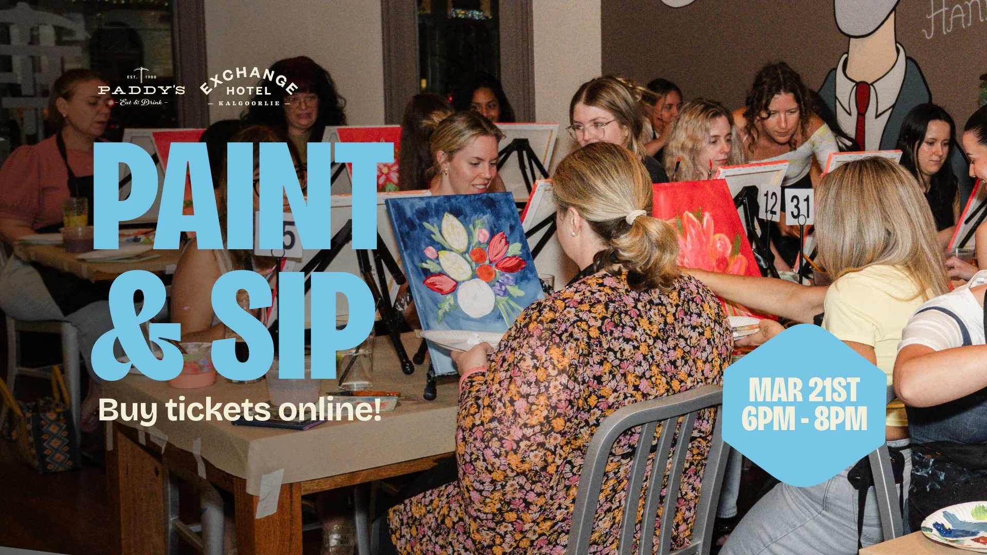 Paddy's Paint &amp; Sip 