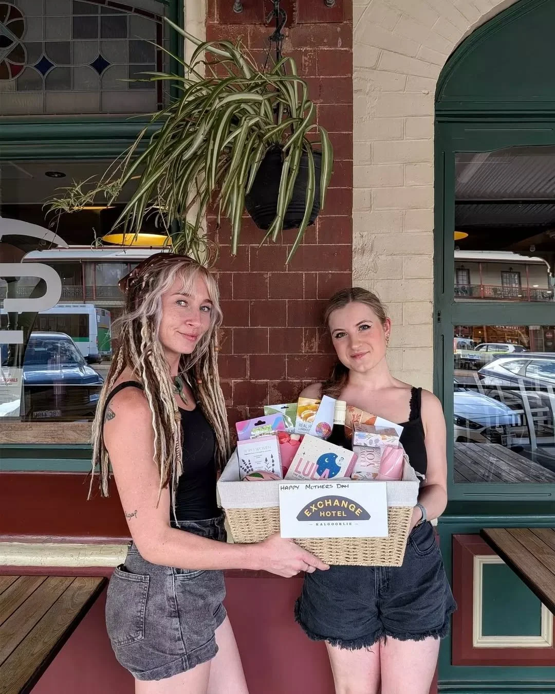 Raise a glass to Mum at Paddy&rsquo;s 🥂

Book a table and you&rsquo;ll go in the draw to win a beautifully curated Mother&rsquo;s Day hamper, featuring a Fossick &amp; Co voucher, an Exchange Hotel voucher and a range of treats to spoil Mum.

Great 