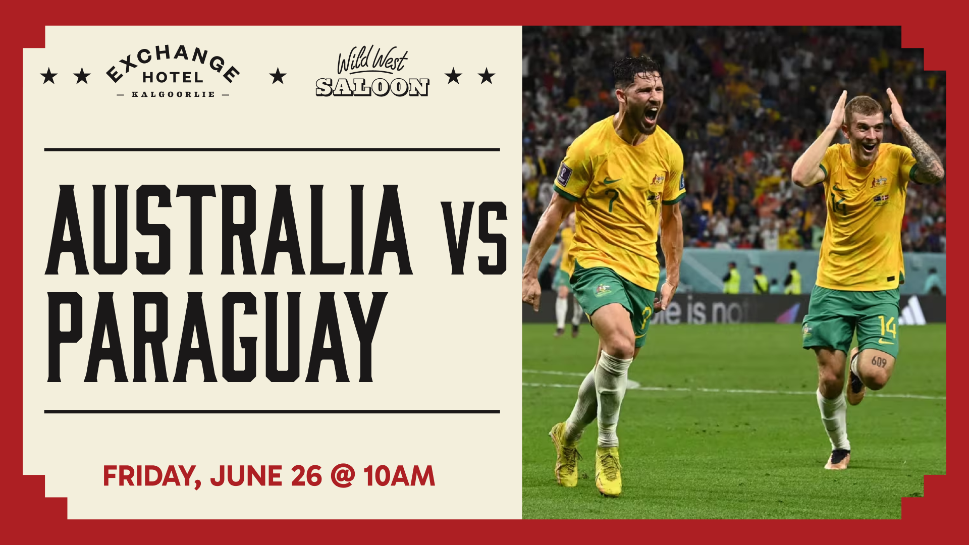 FIFA World Cup 2026 – Australia vs Paraguay