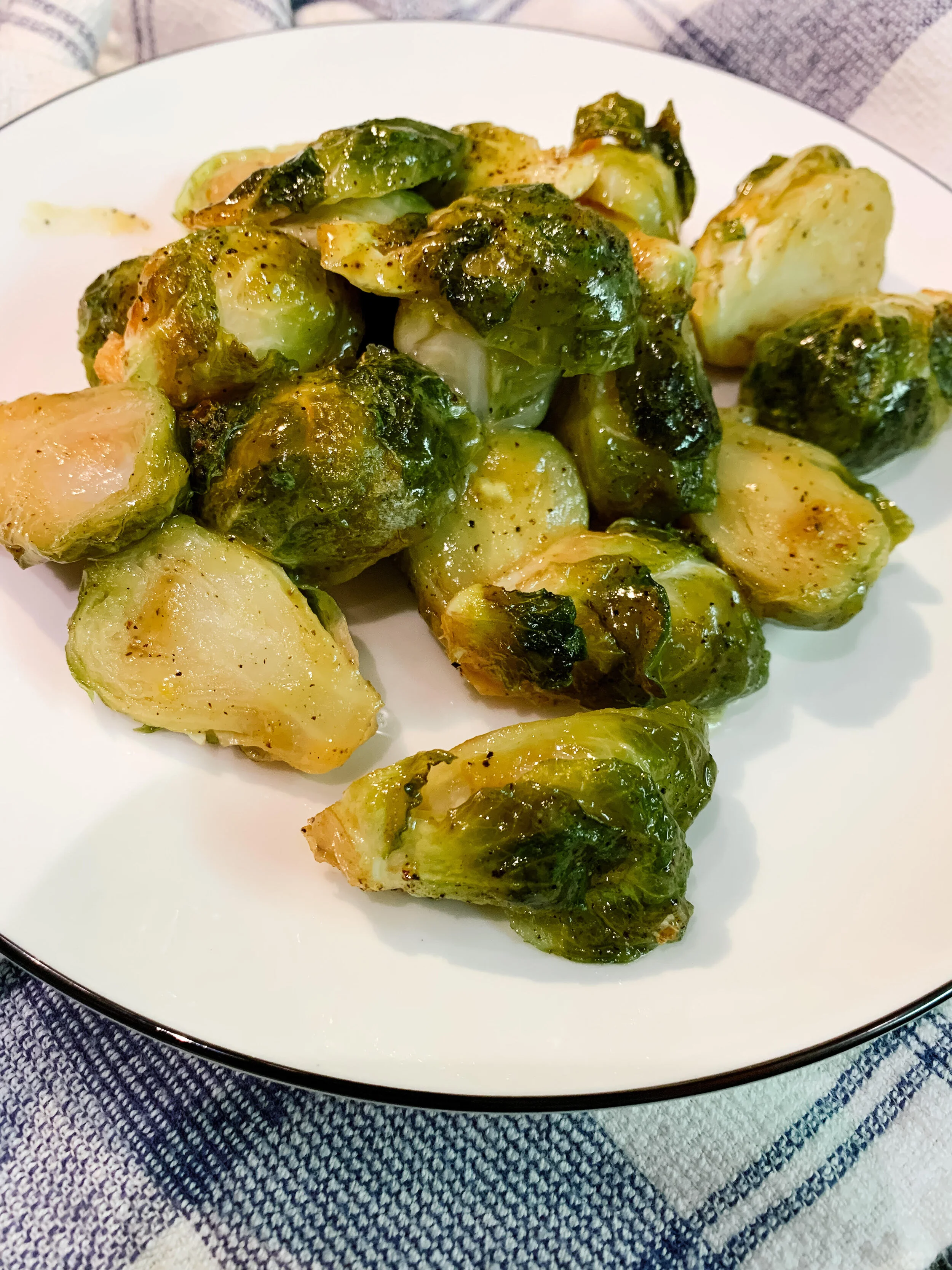 Maple Dijon Brussels Sprouts