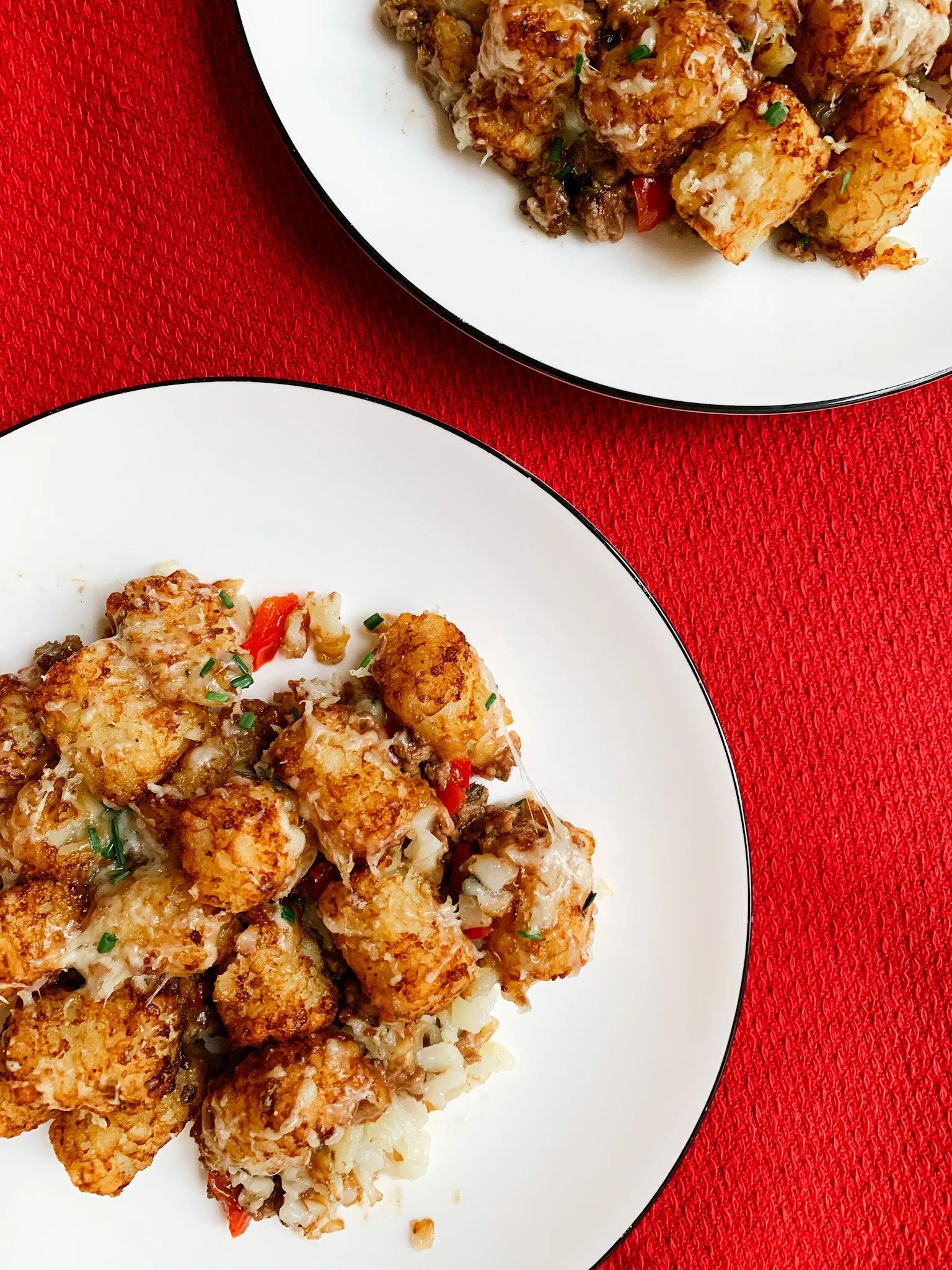 French Onion Tater Tot Casserole