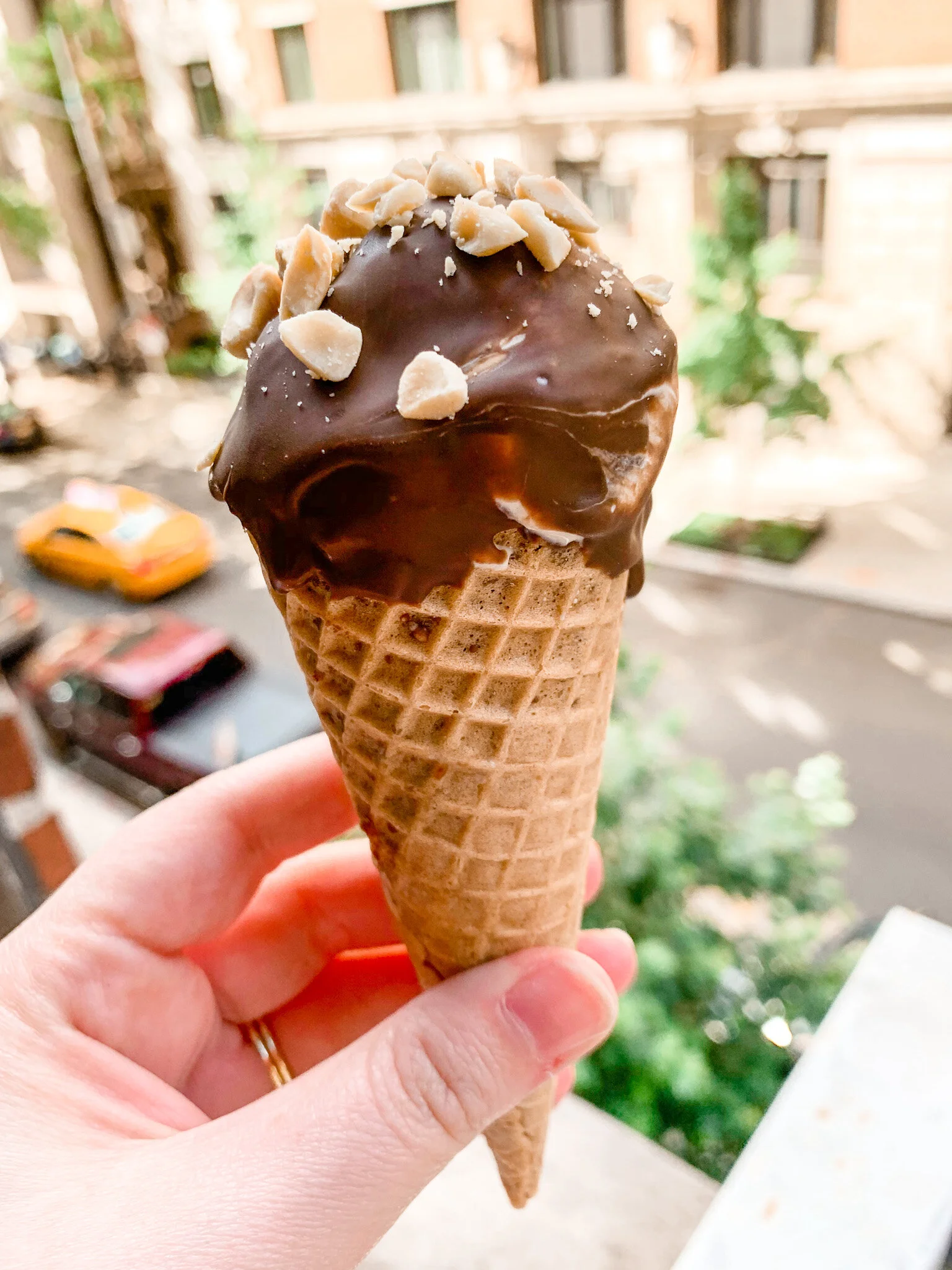 DIY Gluten Free Chocolate Dipped Cone