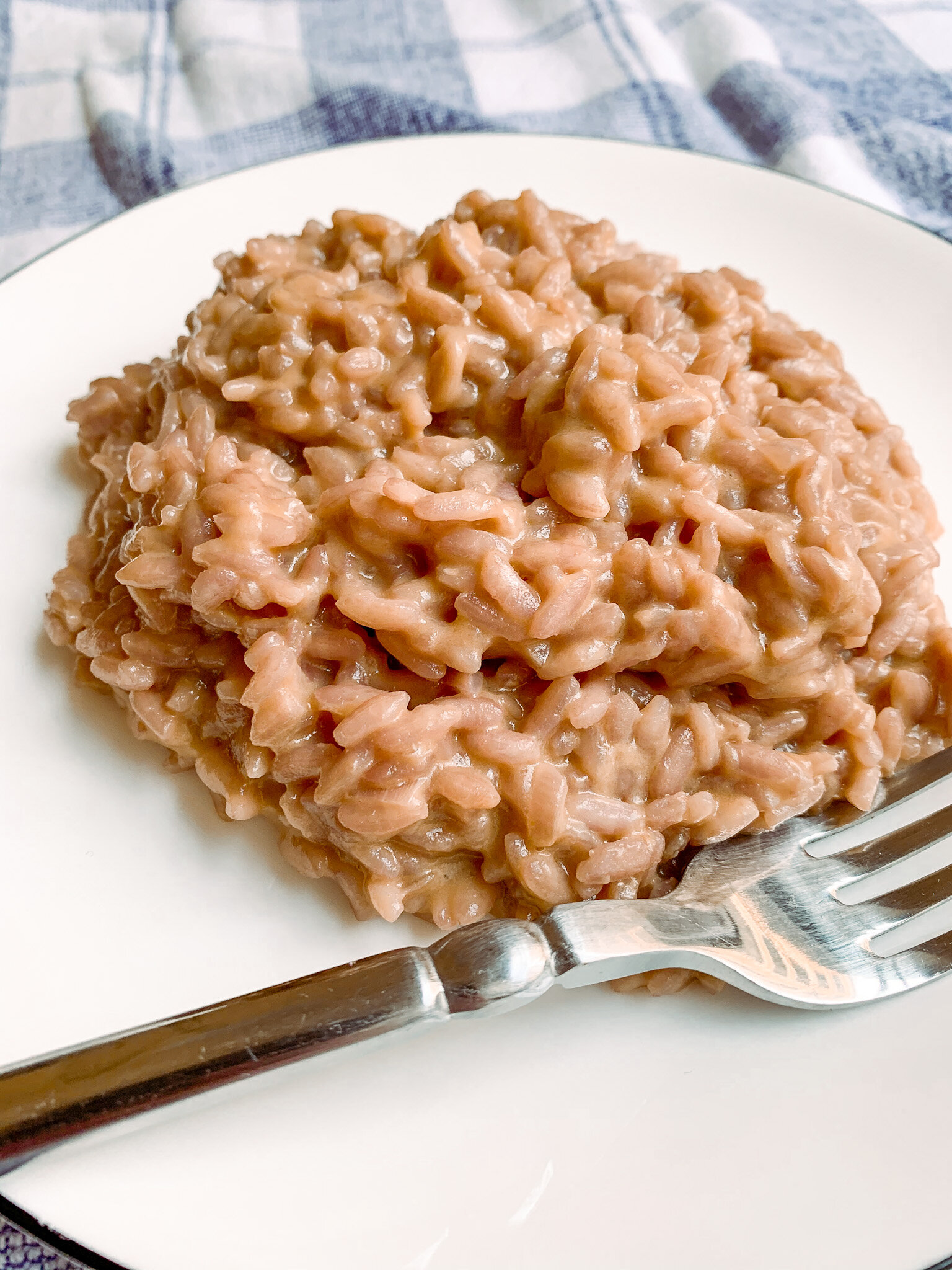 Red Wine + Goat Cheese Risotto — Sarah Stillwell