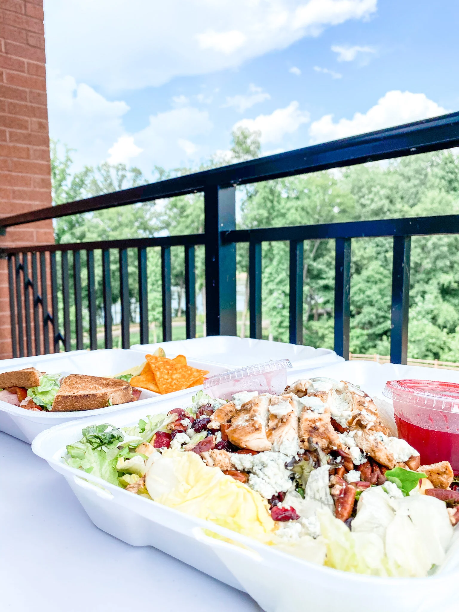 Southern Salads &amp; Sandwiches on the Balcony