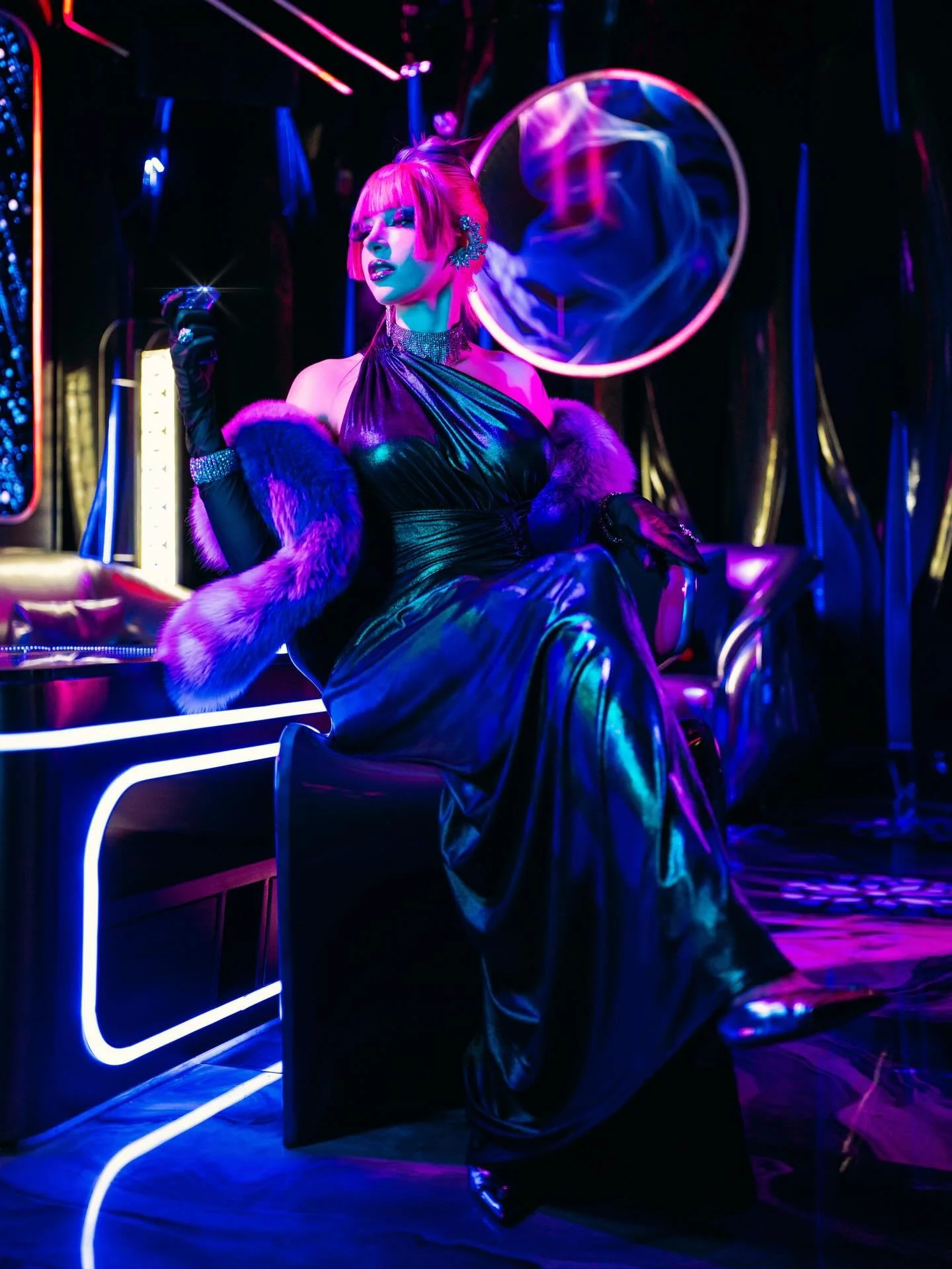 I&rsquo;ve been doing a little work with @solenevelvet on the side for her singles and new album release. Check that out on May 22nd!
.
#solene #cyberjazz #cyberpunk #cyberpunk2077