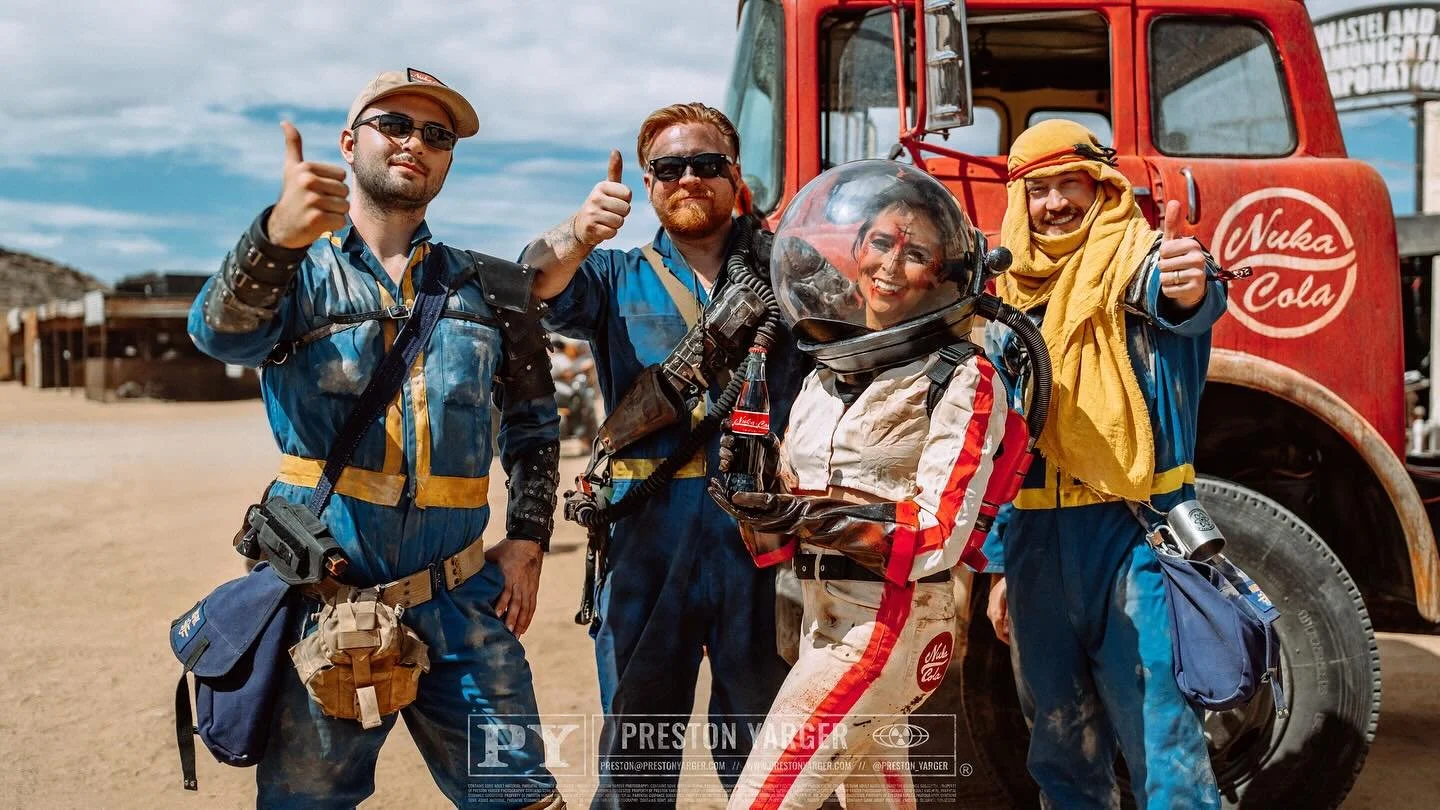 The more Fallout at the event continues to grow every year the happier of a boy I am
.
#wasteland #fallout #wastelandweekend #falloutnewvegas #postapocalyptic #postapocalypse #madmax #madmaxfuryroad @fallout @falloutonprime #falloutfitidea