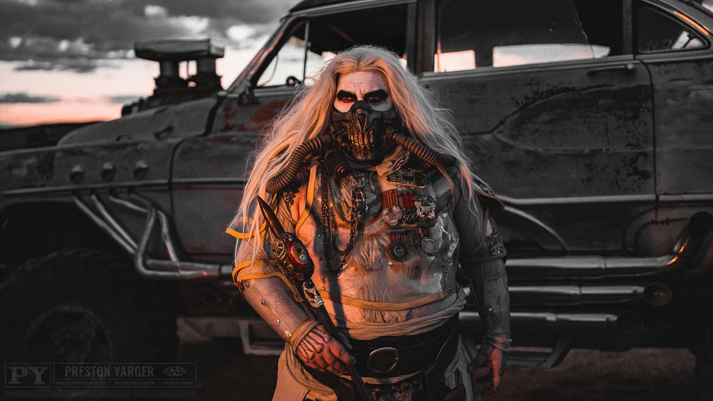 Ooooohh Mr. Joe! I know that guy!
.
#madmax #madmaxfuryroad #furyroad #wasteland #wastelandweekend #fallout #falloutnewvegas #wastelandfashion #falloutfitideas #furiosa @madmaxsaga #postapocalypse #postapocalyptic