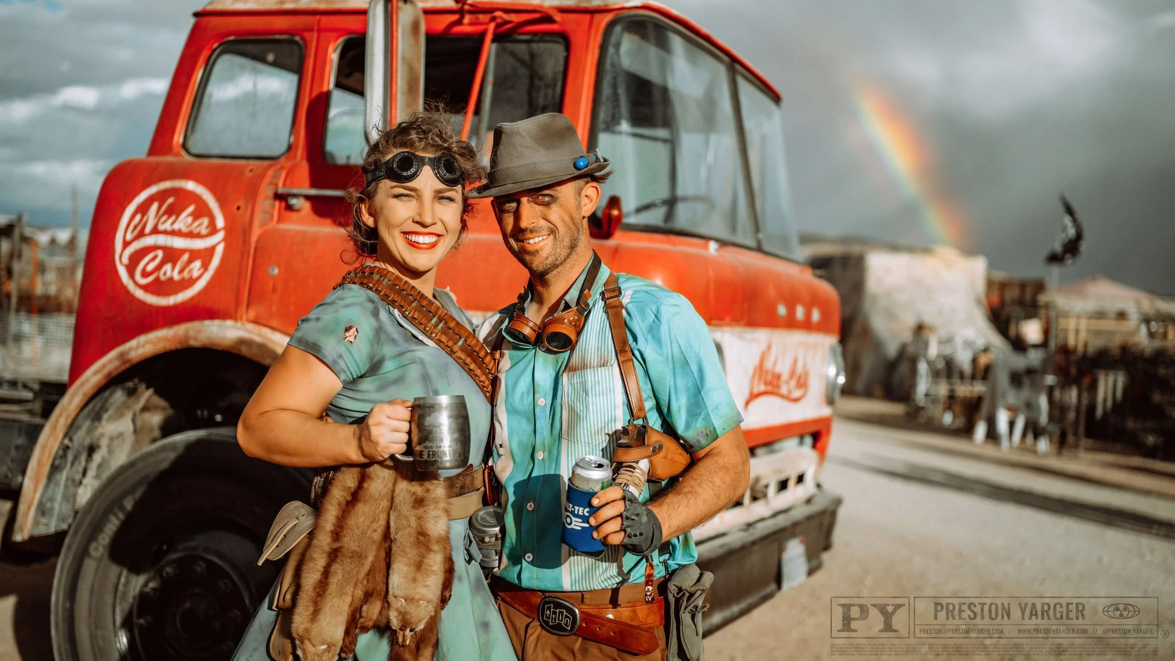 Us when they&rsquo;re serving Iguana-on-a-stick at the function.
.
#fallout #madmax #wasteland #wastelandweekend #postapocalyptic