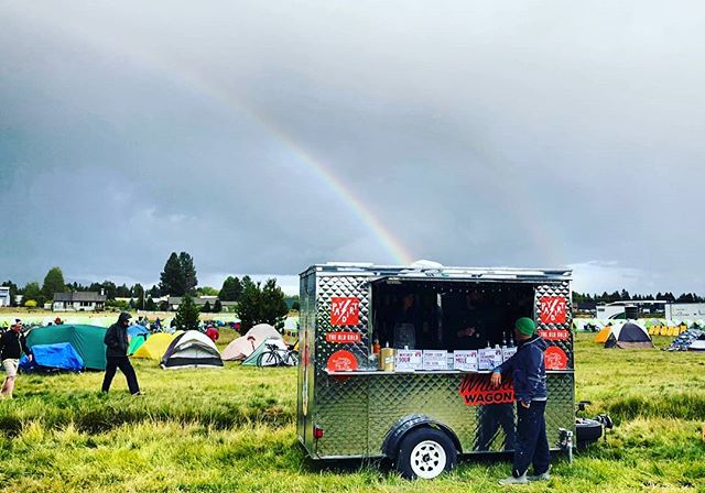 Throwback Thursday to life on the road with our friends at @cycleoregon! Looking for a pot of gold/whiskey at your next shindig?! We've got you covered!