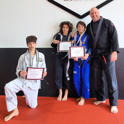 Train for a long term goal - a new coloured belt