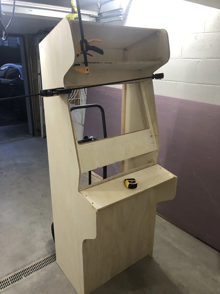 Initial dry assembly