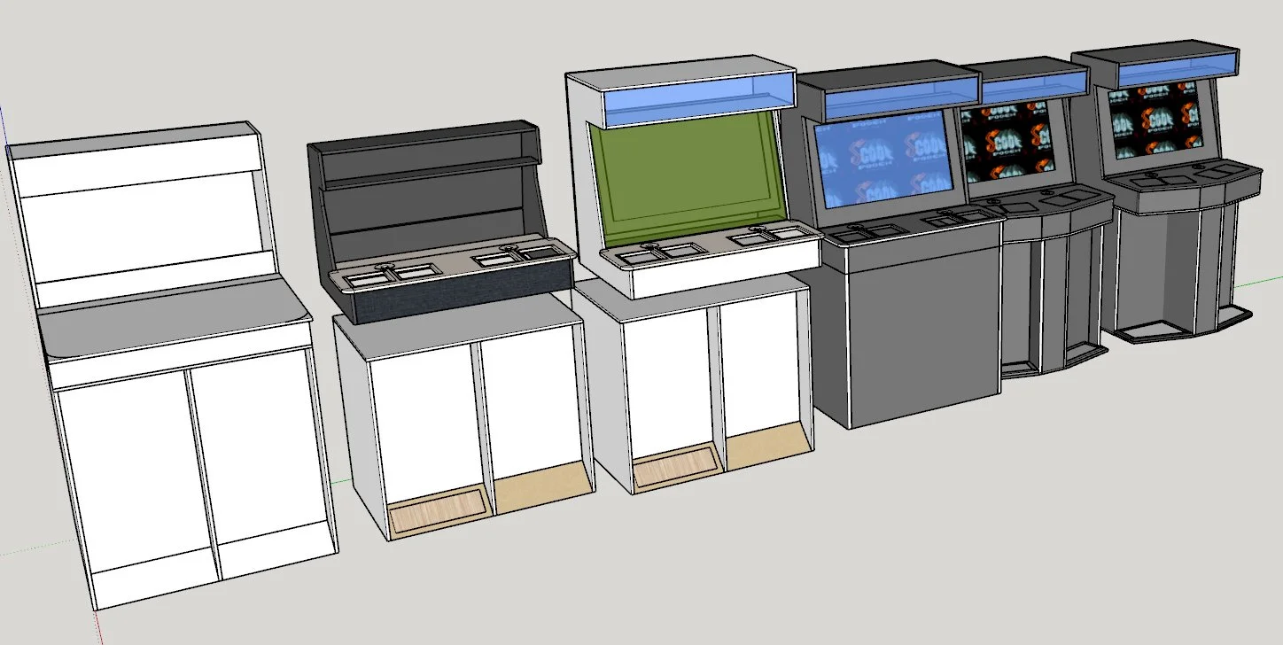 Iterations of cabinet design