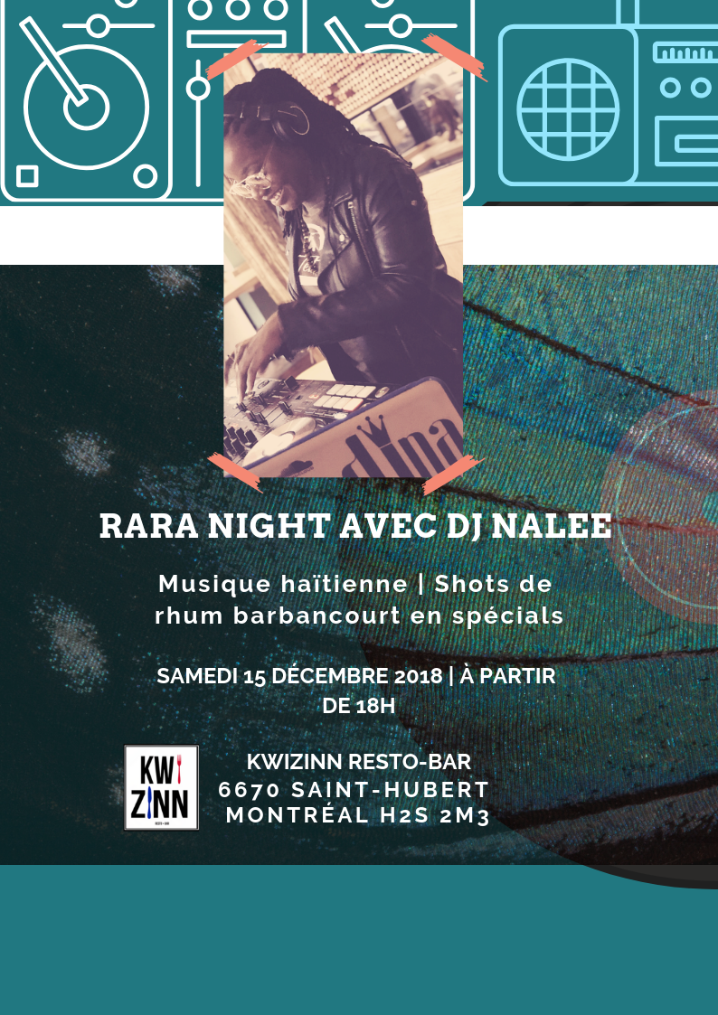Flyer pour une soirée spéciale