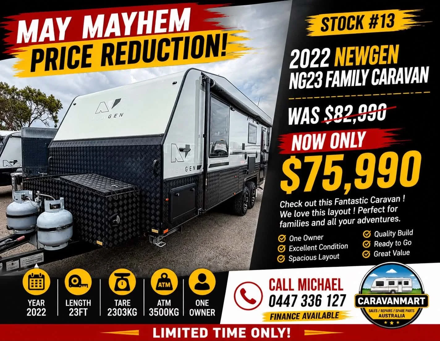 ***PRICE REDUCTION*** Stock #13 Newgen NG23