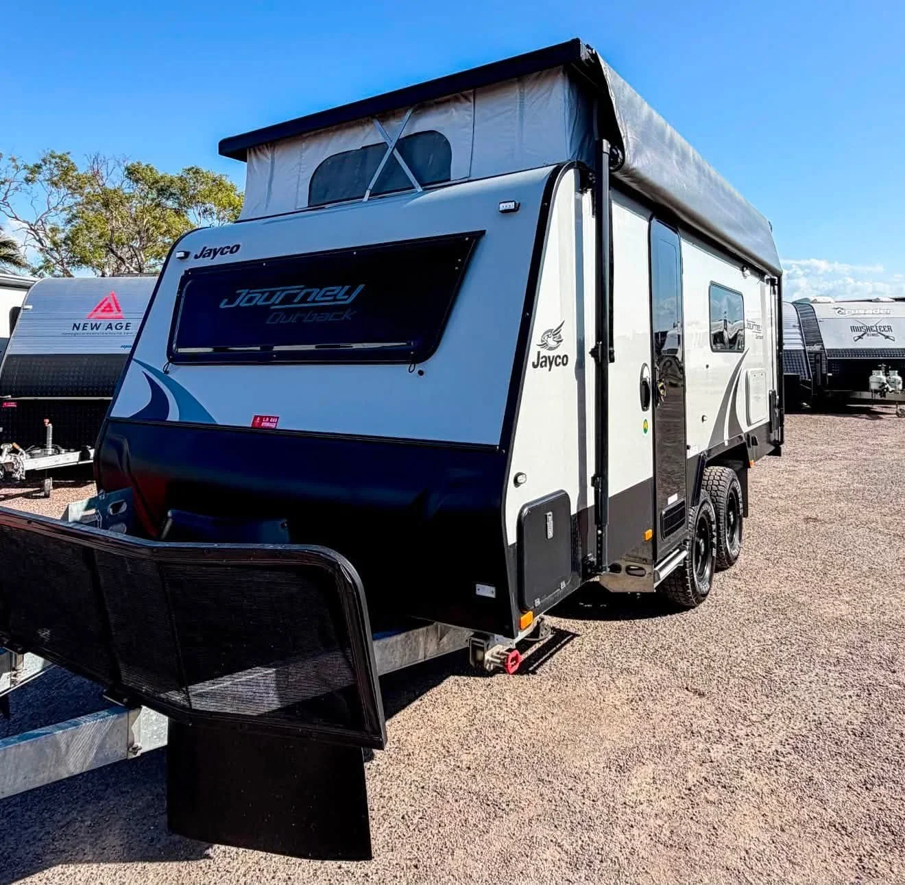 Stock #7 Jayco Journey Outback Pop Top – Family Bunk Caravan
