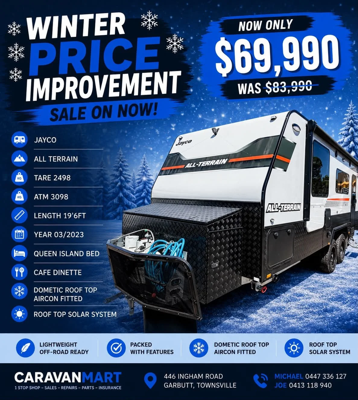 ***PRICE REDUCTION*** Stock #21 Jayco All Terrain 2023