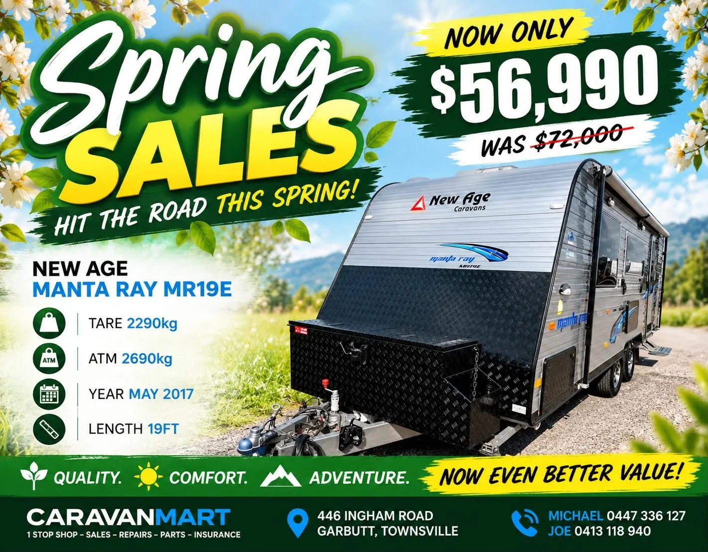 ***Price Reduction**** Stock #2 Newage Manta Ray 