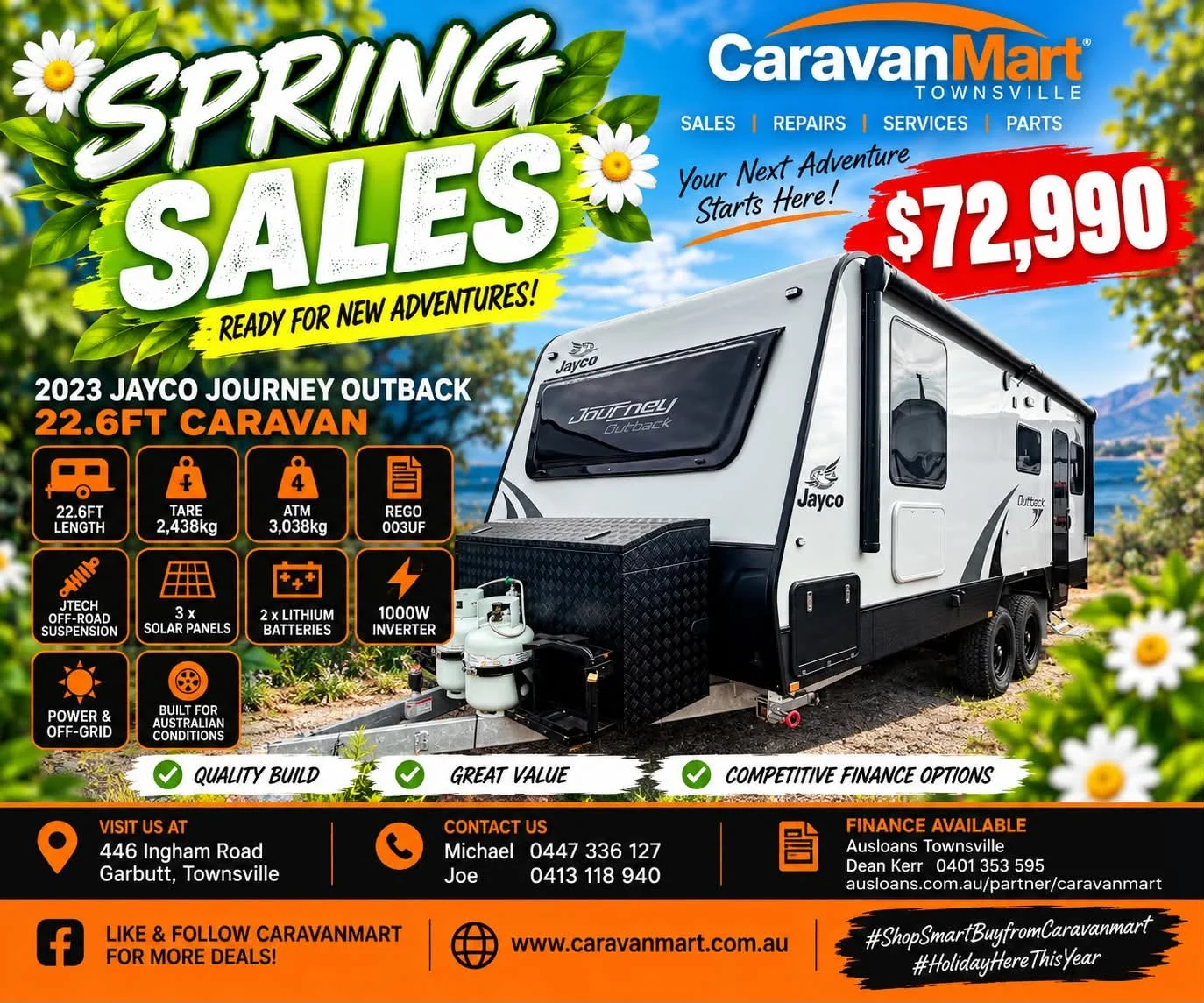 STOCK 08 JAYCO JOURNEY OUTBACK