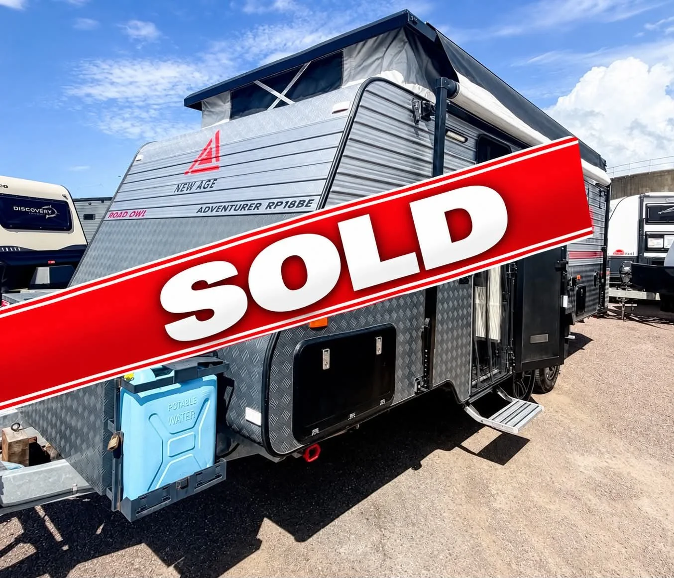 SOLD Stock #14 2021 New Age Road Owl – 18ft Family Van