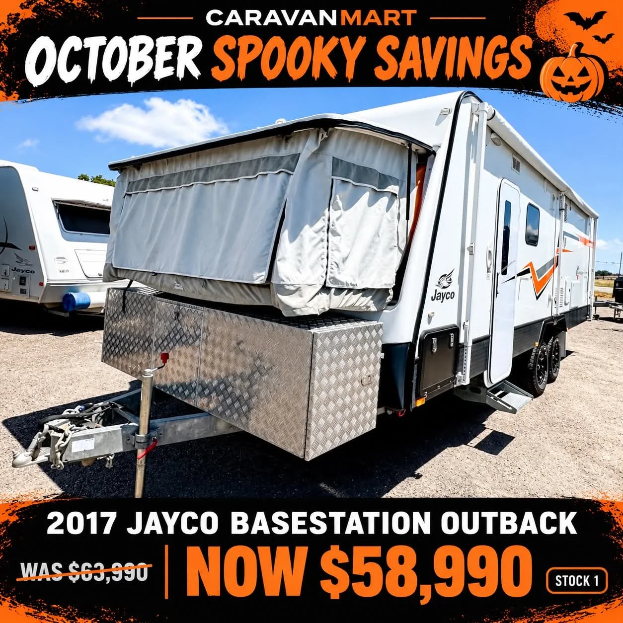 PRICE REDUCTION - Stock #01 Jayco Base station 