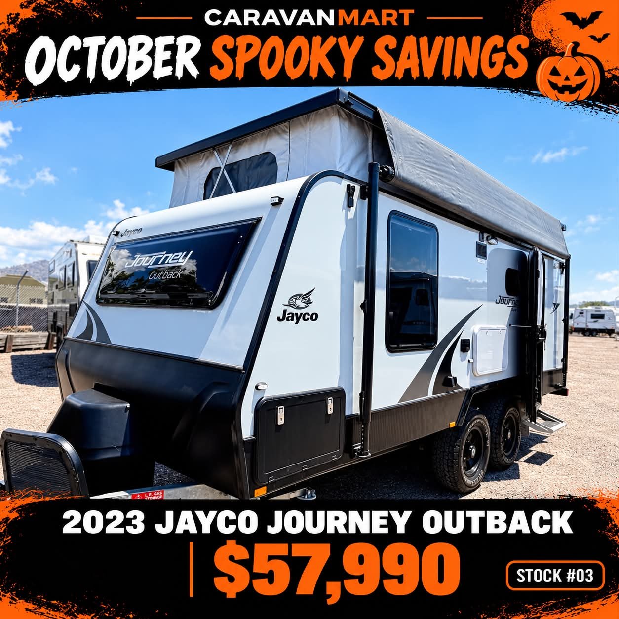 STOCK 03 JAYCO JOURNEY OUTBACK 