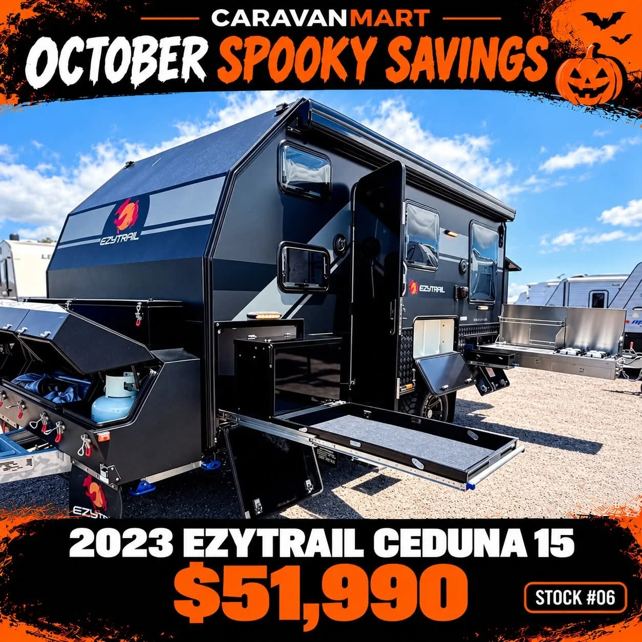 STOCK #06 EZYTRAIL BUNKS CEDUNA 15FT 
