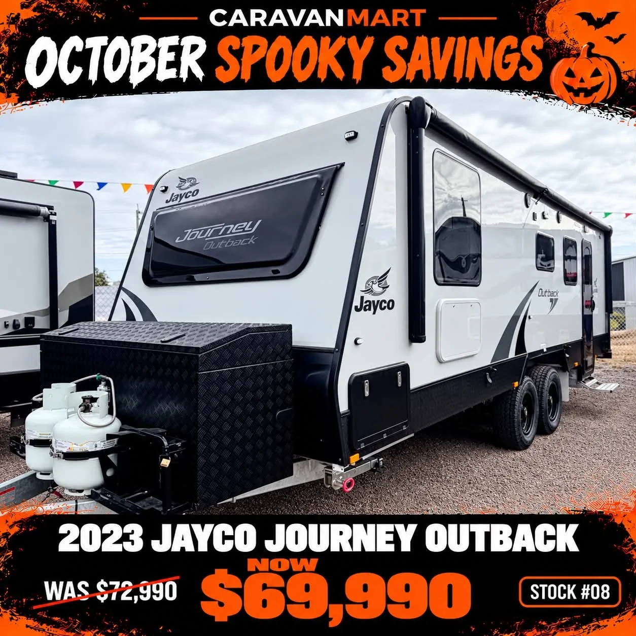 STOCK 08 JAYCO JOURNEY OUTBACK