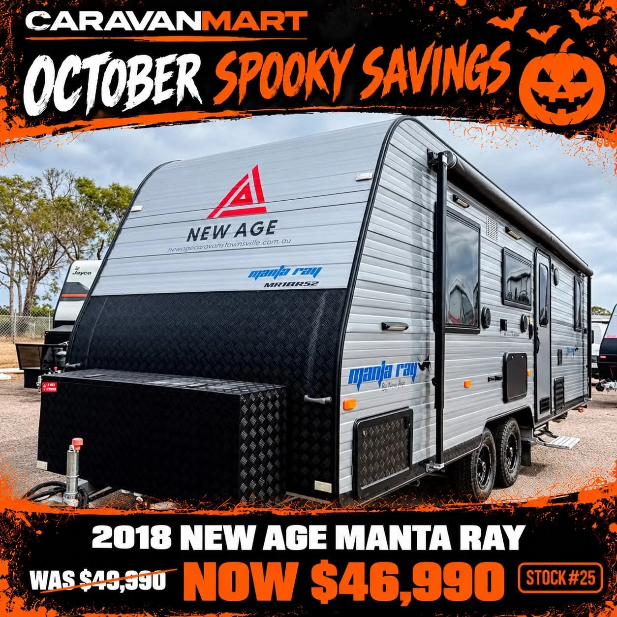 STOCK# 25 NEW AGE MANTA RAY MR18BR52