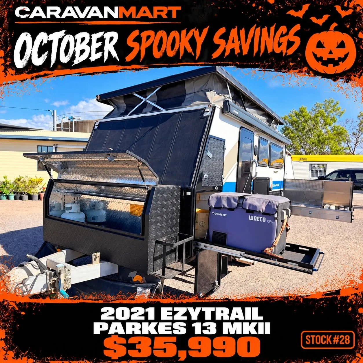 Stock #28 2021 EZYTRAIL PARKES 13 MKII – 13FT 