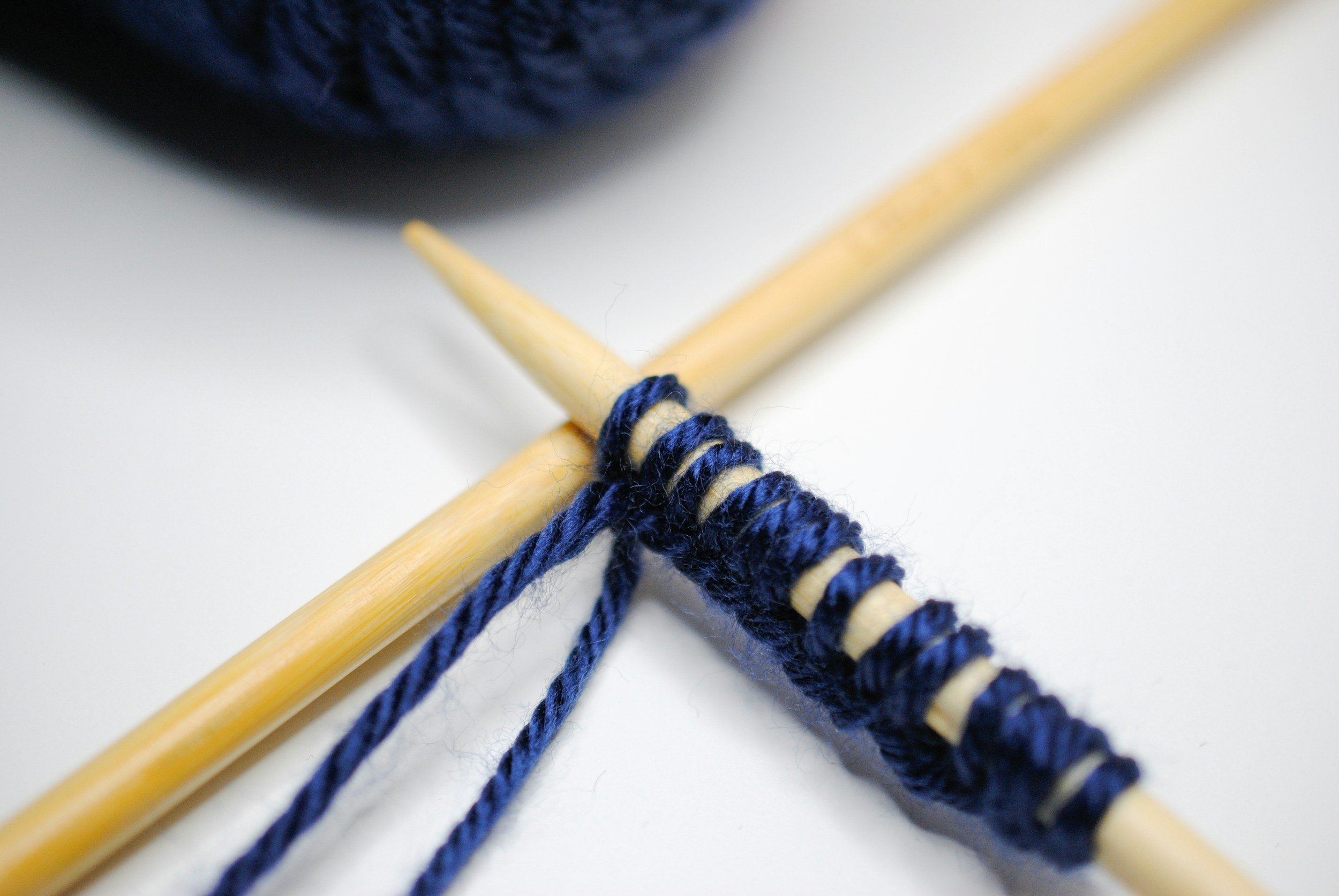 Knitting class