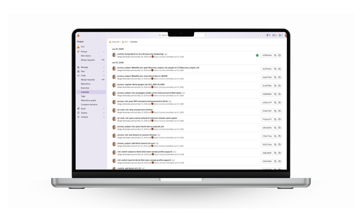 SipRadius-maintained libRIST enables full RIST support in VLC