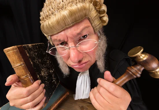 Writing lessons from a judge of all people