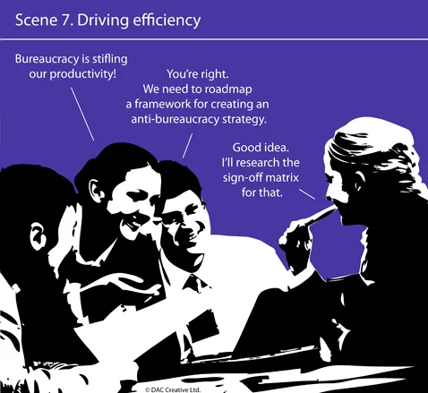 Scenes from corporate life