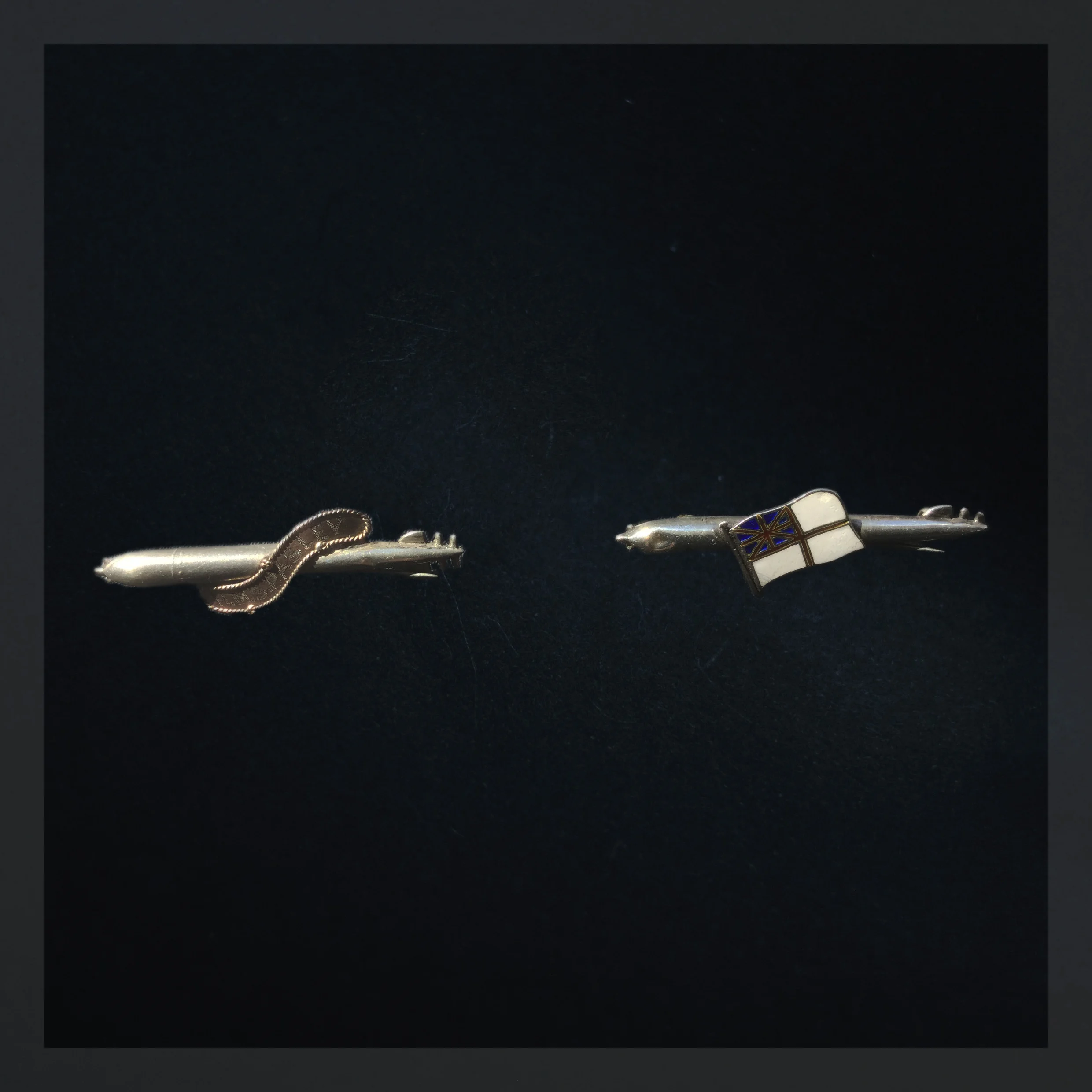 Naval Torpedo Brooches