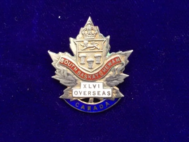 Canadian South Saskatchewan XLVI Overseas Battalion 