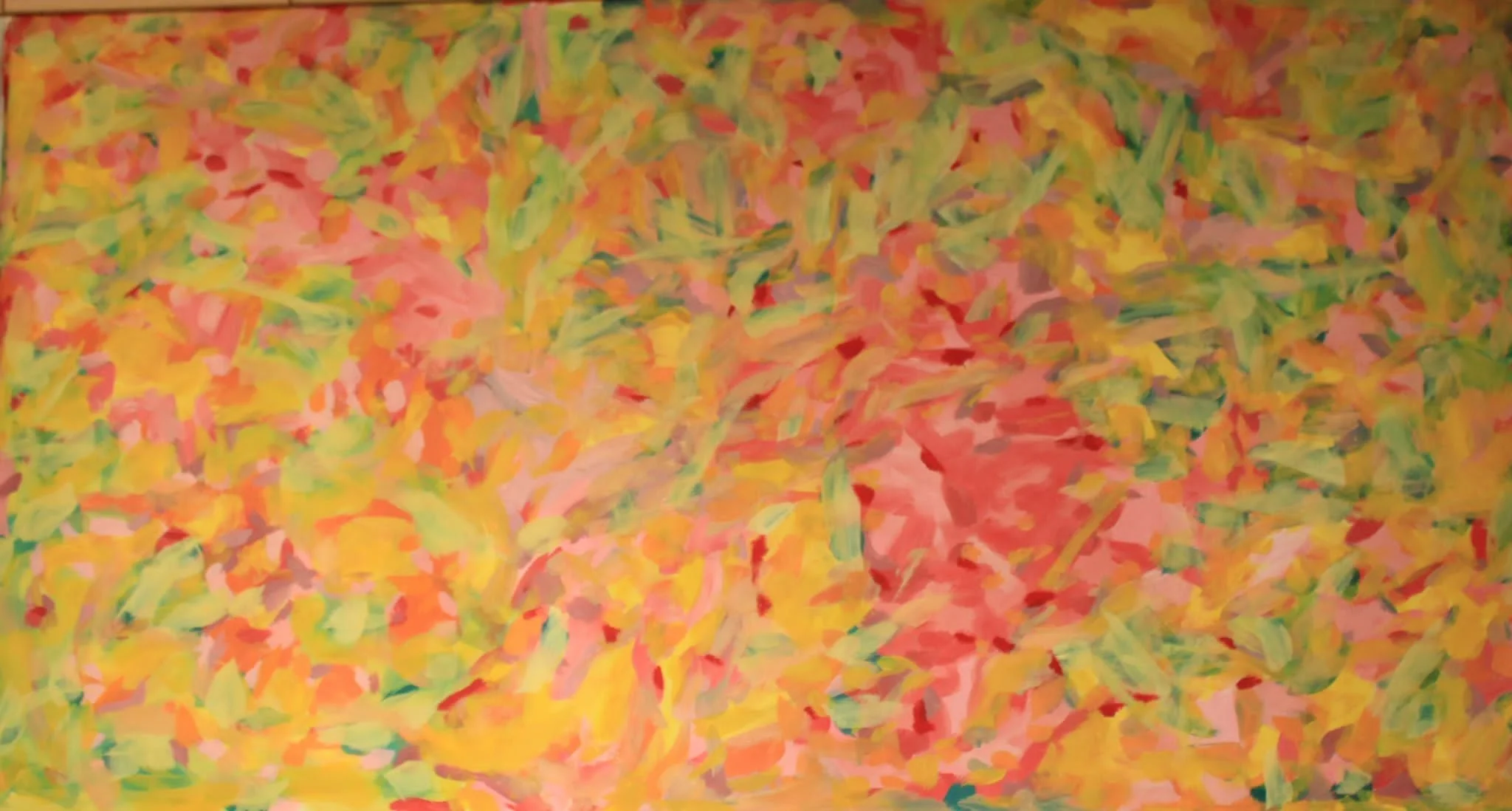  Acrylic on Canvas  100 x 210 cm 