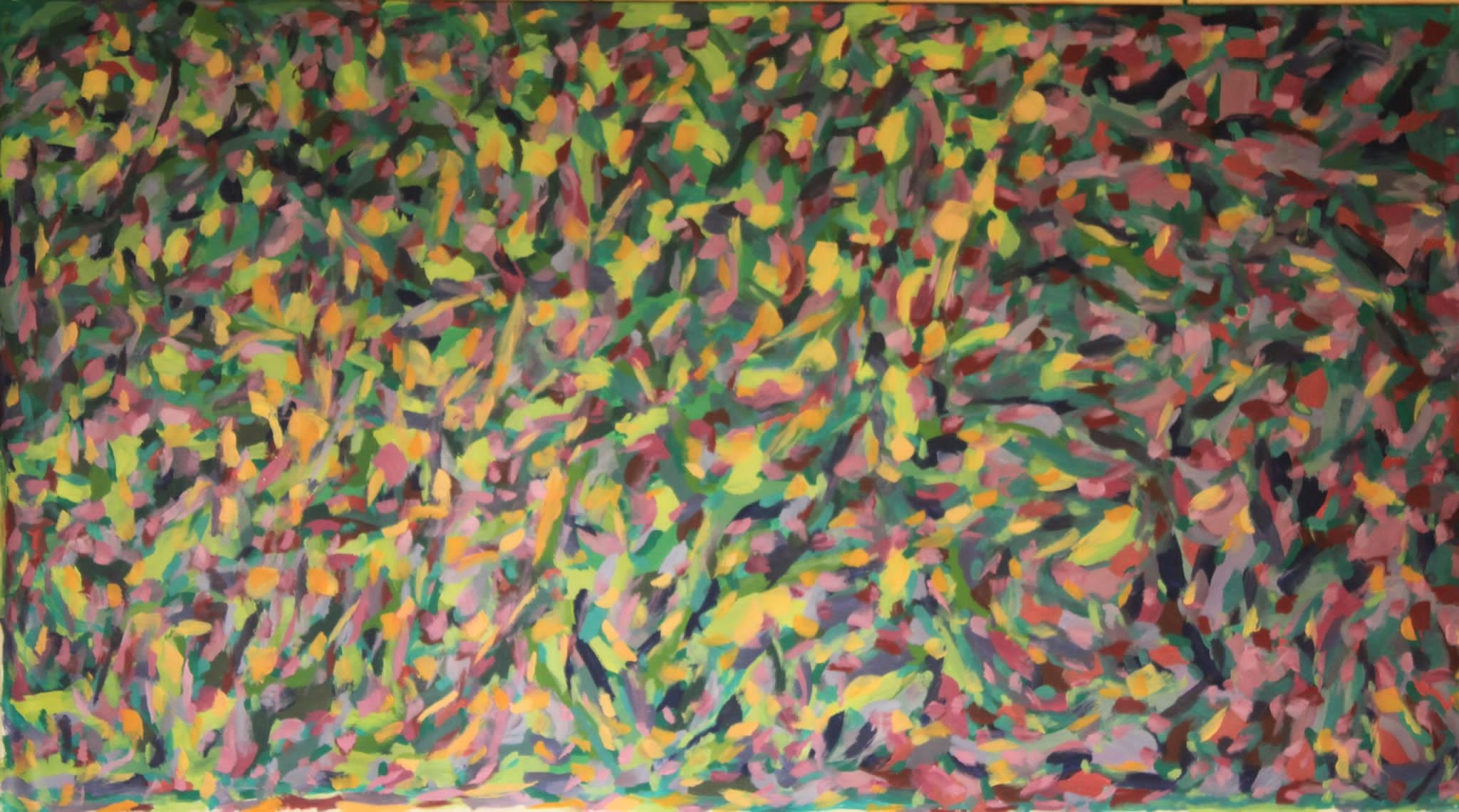  Acrylic on Canvas   100 x 200cm  