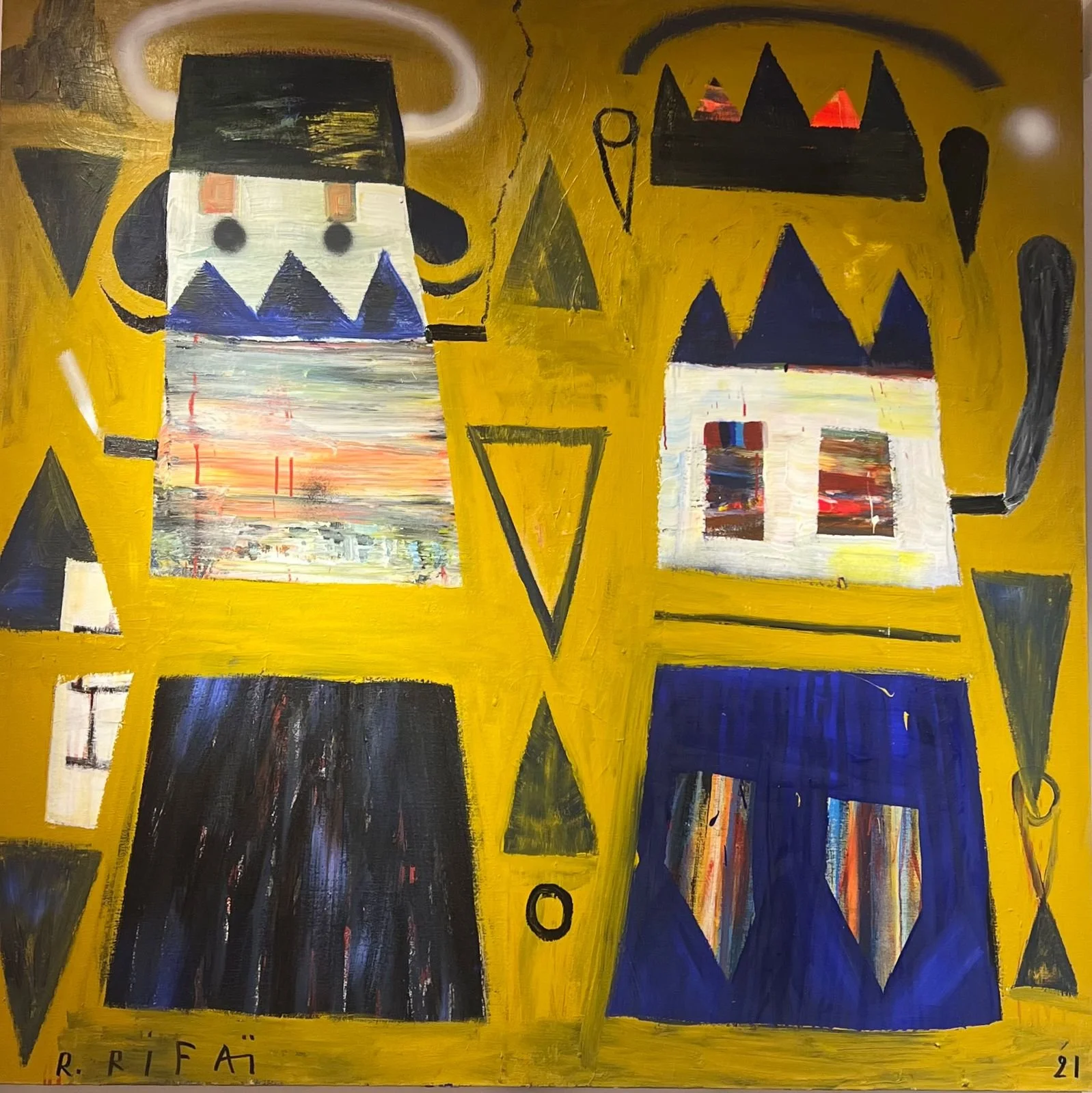  Oil on canvas   150x150cm  