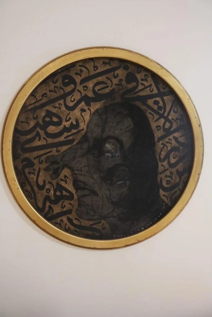  Mixed media on canvas   52cm  