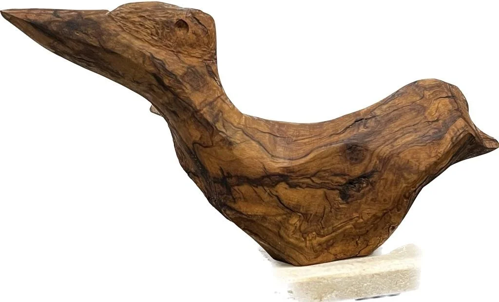  wood sculpture  16 x 30 x 9cm  