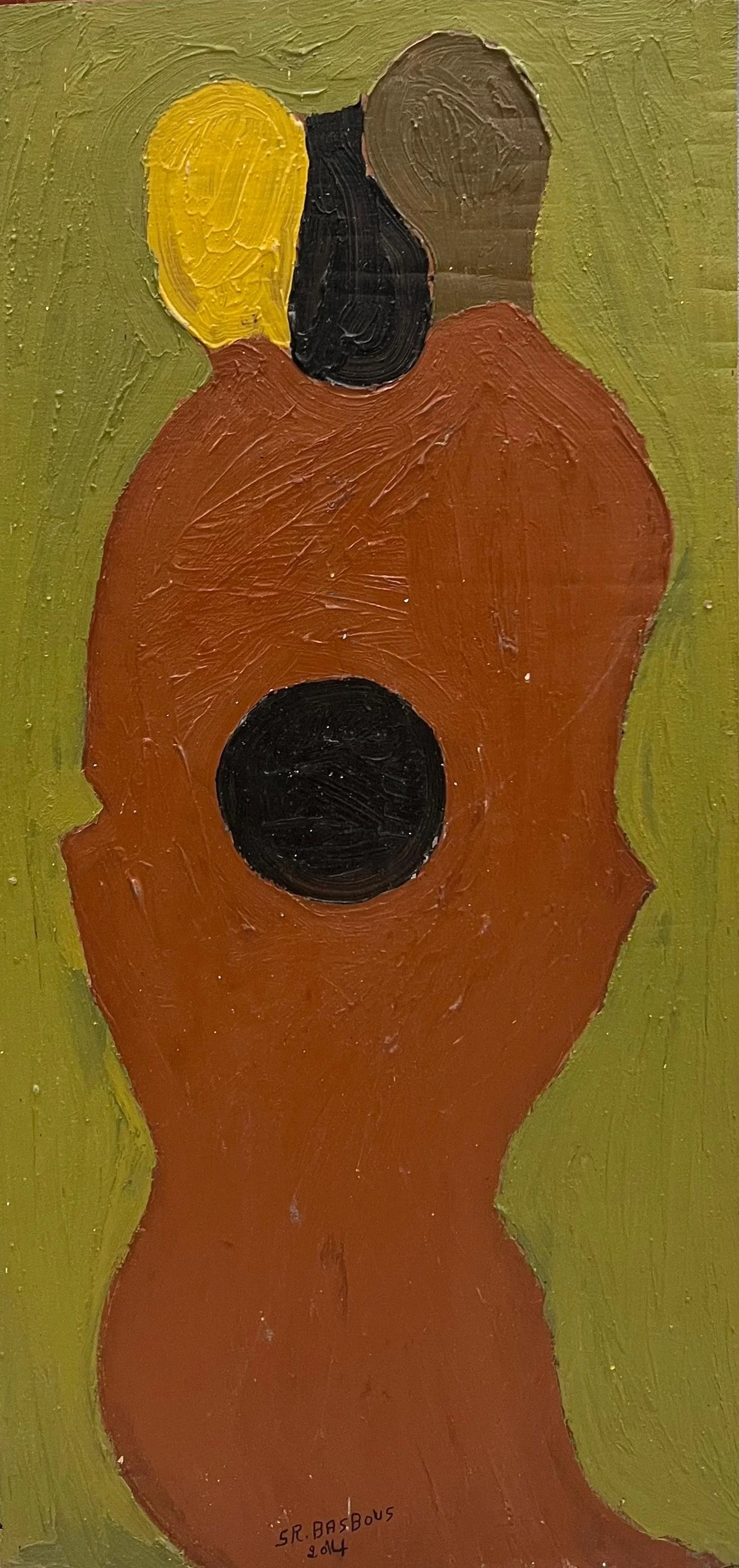  Acrylic on woodboard   83x40cm  