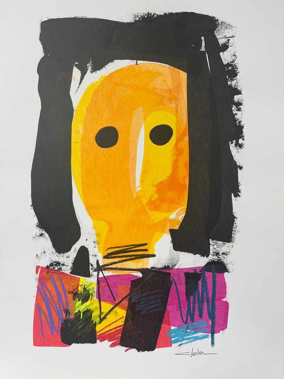 Charles Khoury-Untitled01-Acrylic on Cardboard-70 x 50 cm.jpeg