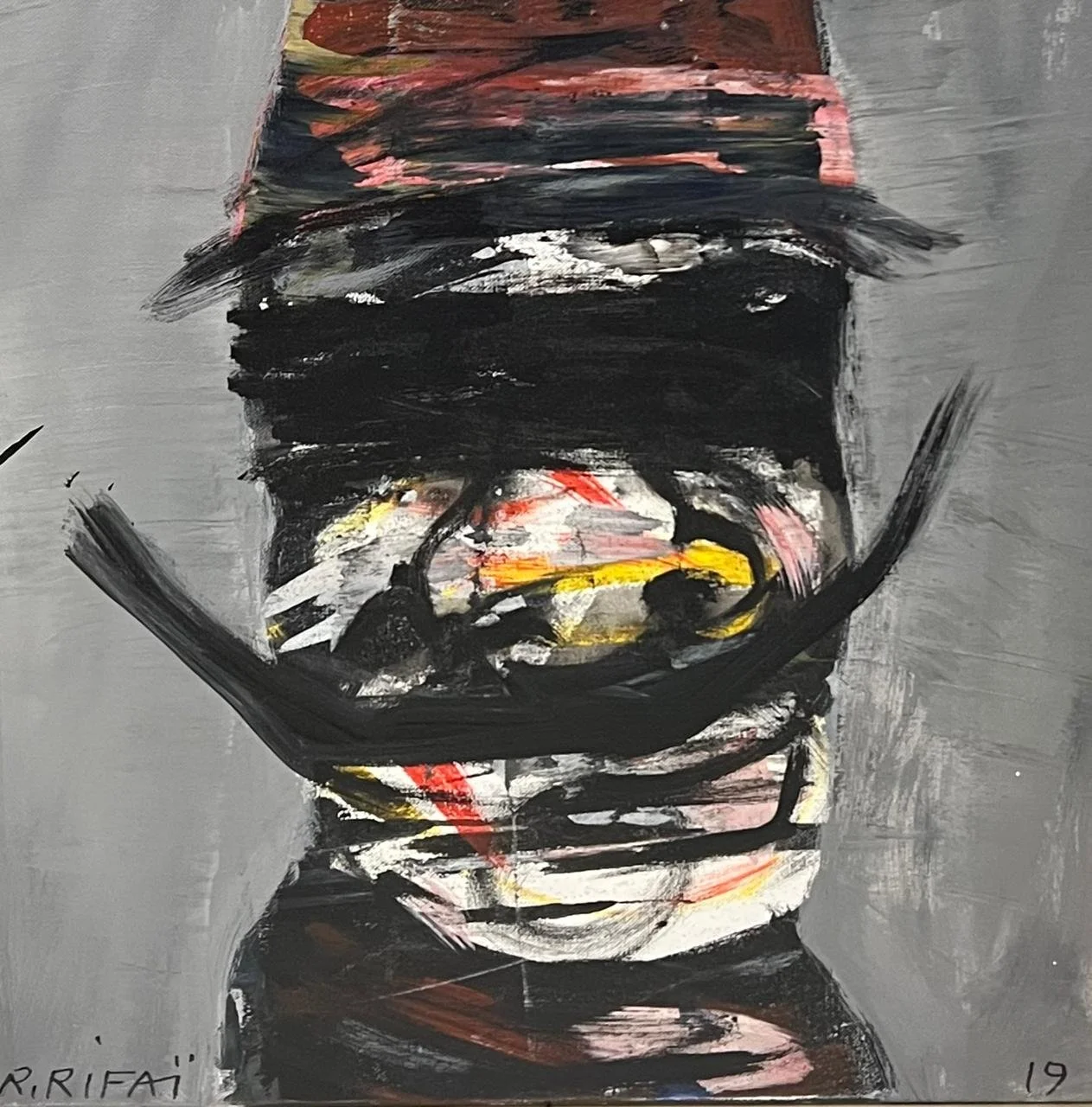 Acrylic on Canvas 50 × 50 cm