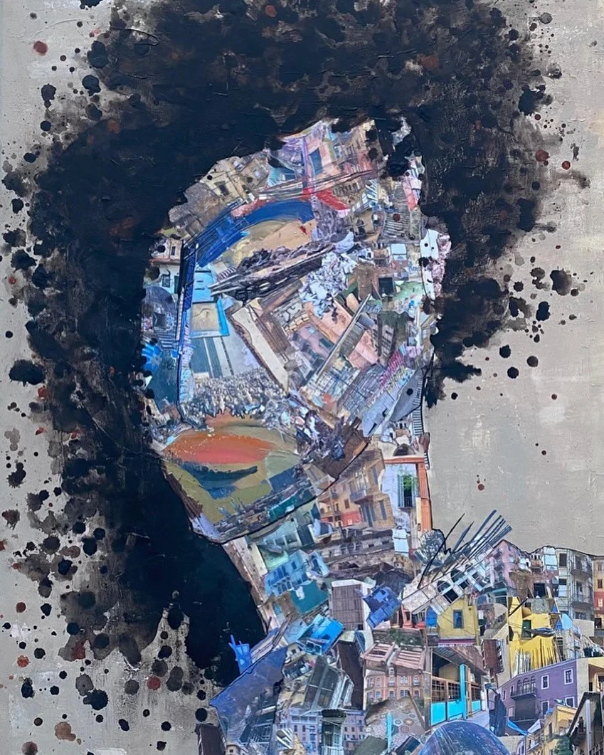 Magda Malkoun 
Beirut Walking
Acrylic and collage on canvas
70x140cm

#picoftheday #beautiful #art price
#artdealers #artworld
#artlovers #beirutartlovers #beirutartcollectors
#Dubai art-collectors#original artwork #artinbeirut #lebaneseart #painting