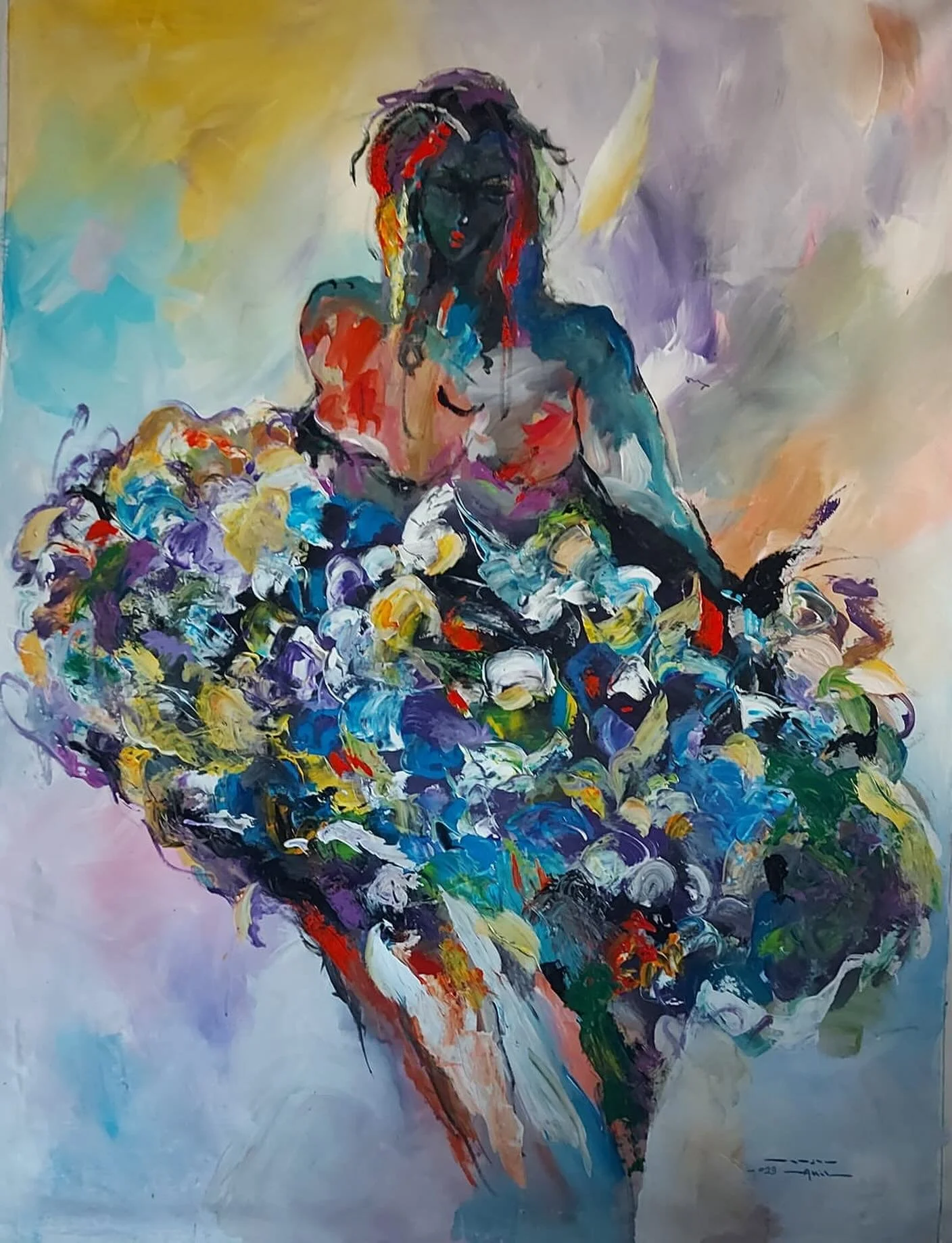 Hazem Akil 
Acrylic on Canvas
160x120cm

#picoftheday #beautiful #art price
#artdealers #artworld
#artlovers #beirutartlovers #beirutartcollectors
#Dubai art-collectors#original artwork #artinbeirut #lebaneseart #painting