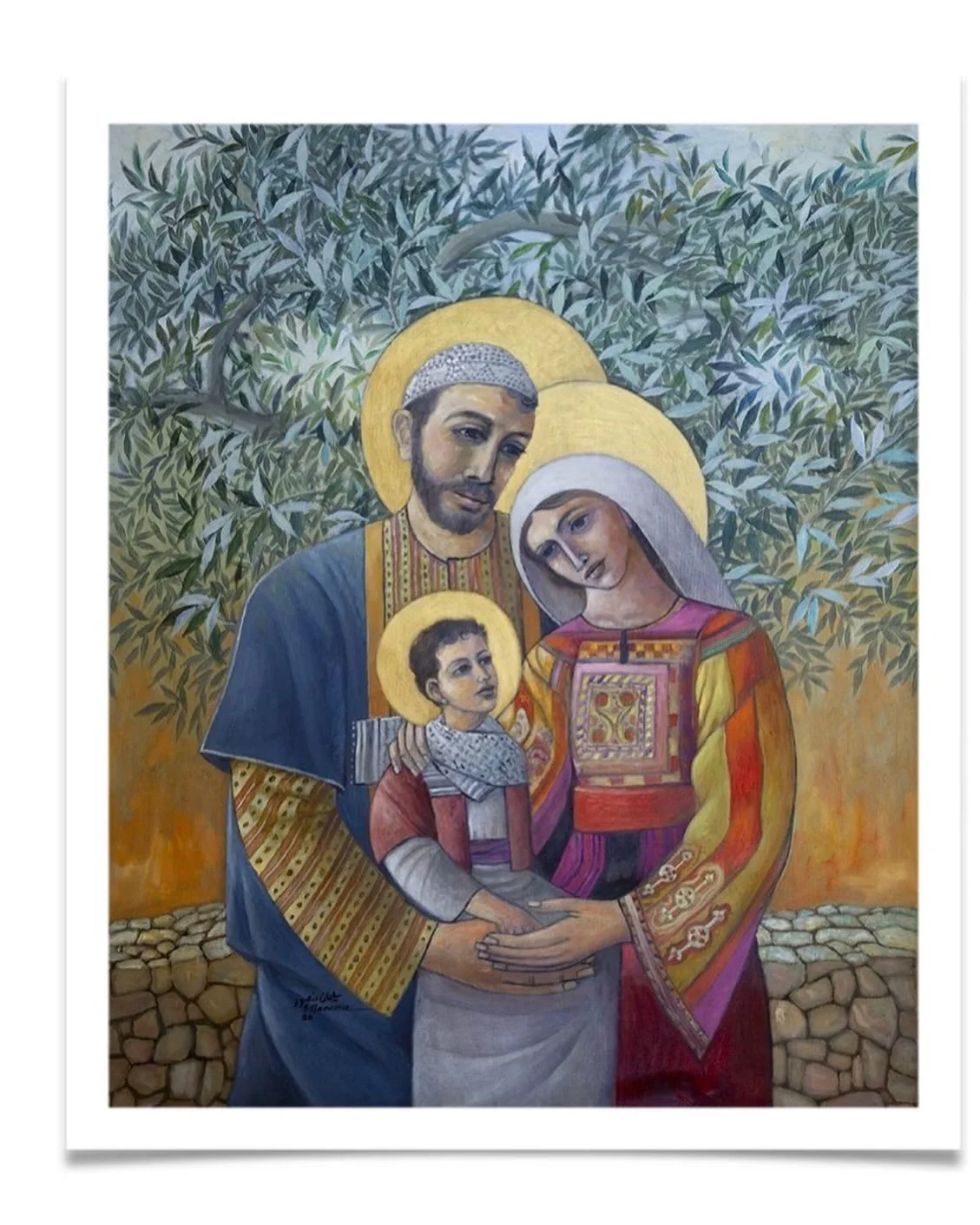 Sleiman Mansour 
The Holy Family in an Olive Grove, 2023
Pigmented gicl&eacute;e print on hahnemuhle paper
Edition of 10
100 x 92 cm

#picoftheday #beautiful #art price
#artdealers #artworld
#artlovers #beirutartlovers #beirutartcollectors
#Dubai art